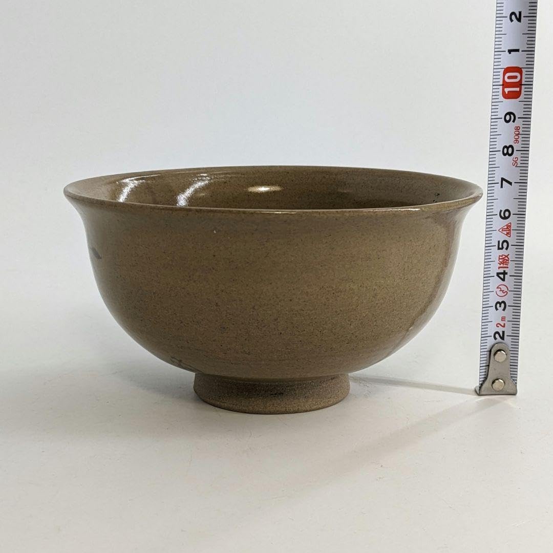 Amazon.co.jp: 宮川陽仙 虫明焼 藤絵茶盌 抹茶碗 抹茶茶碗 茶道具 茶器